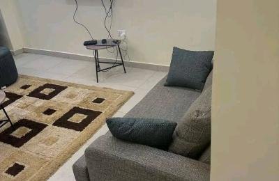Fully furnished 2 bedroom apartment with a sitting room and kitchen
